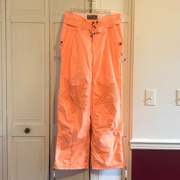 JSX-Treme Ski Snowboard Neon Star Print Pants - Picture 1 of 13